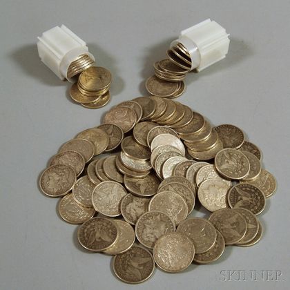 One Hundred 1879-1901 Morgan Dollars