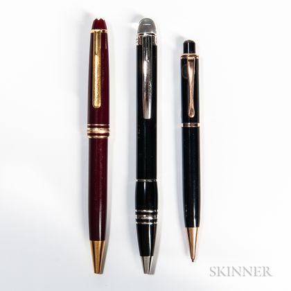 "Starwalker" and Two Other Montblanc Writing Instruments