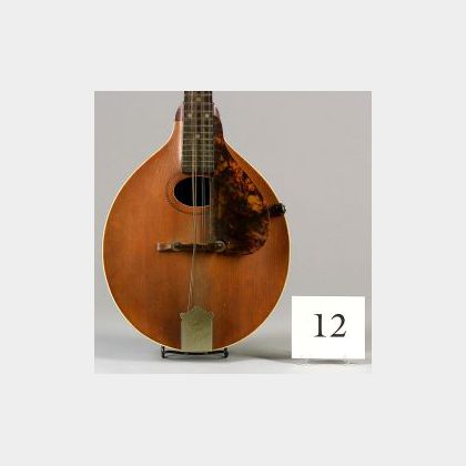 American Mandolin, Gibson Mandolin-Guitar Company, Kalamazoo, 1916, Model A