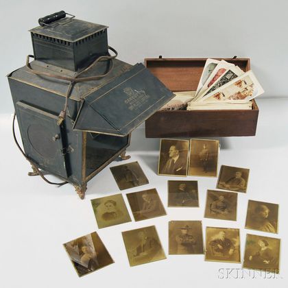 Magic Lantern, Glass Slides, and Stereoscope Cards