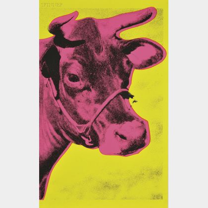 Andy Warhol (American, 1928-1987) Cow