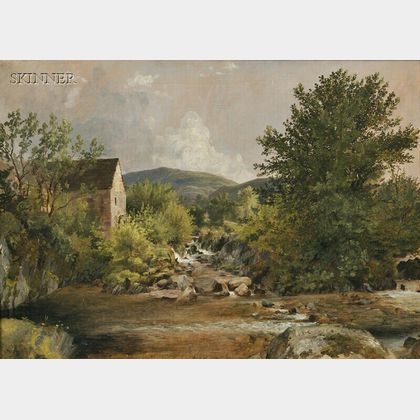 Jasper Francis Cropsey (American, 1823-1900) The Old Mill