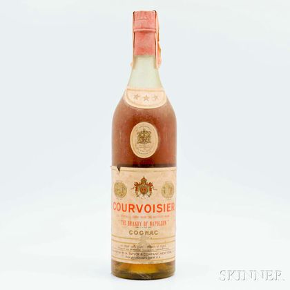 Courvoisier 3 Star, 1 4/5 quart bottle 