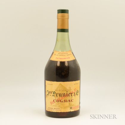 Jas. Prunier 50 Years Old, 1 4/5 quart bottle 