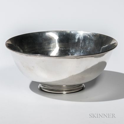 Arthur Stone Sterling Silver Footed Bowl