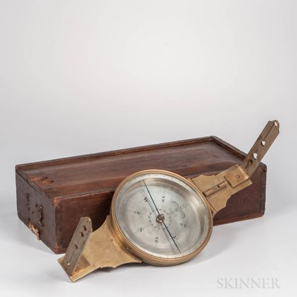 Andrew Meneely Plain Surveyor's Compass