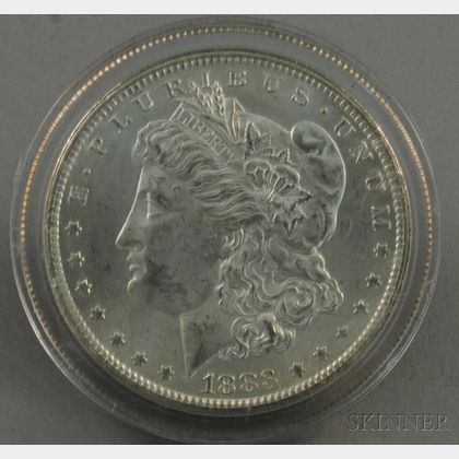 1883-CC/Carson City Morgan Dollar. Estimate $100-200
