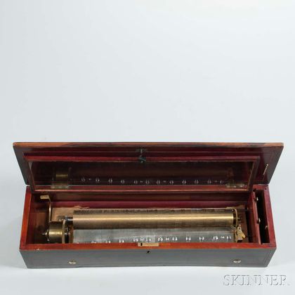 Sublime Harmonie Lever-wind Cylinder Musical Box