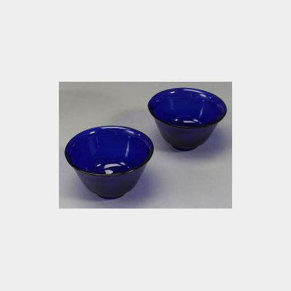 Pair of Peking Glass Bowls
