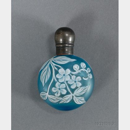 Cameo Glass Perfume, Attributed to Thomas Webb