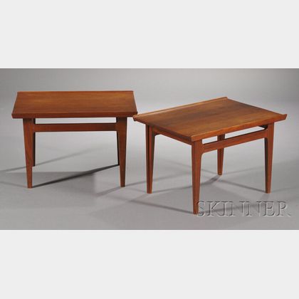 Two Low Tables Attributed to Finn Juhl