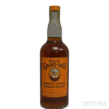 Old Grand Dad 1966, 1 4/5 quart bottle 