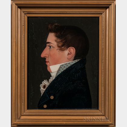 Benjamin Greenleaf (Massachusetts/New Hampshire, 1769-1821) Portrait of Benjamin Willis