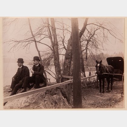 Photo Albums, Newton, Marion, and Marblehead, Massachusetts, 1890s.