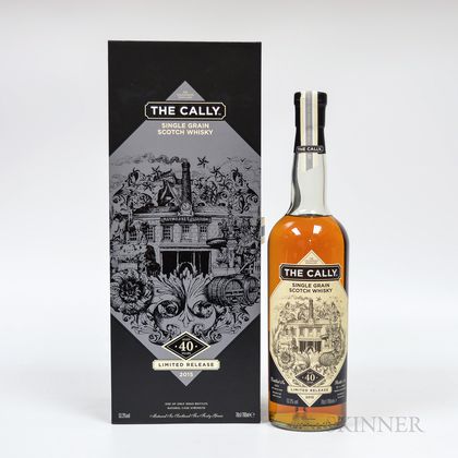 The Cally Single Grain 40 Years Old 1974, 1 70cl bottle (pc) 