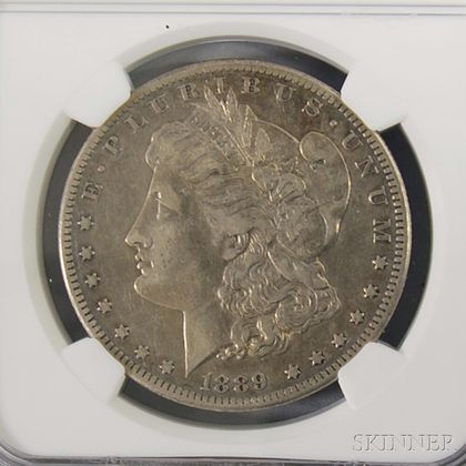 1889-CC/Carson City Morgan Dollar NGC XF40 Rated. Estimate $2,000-3,000