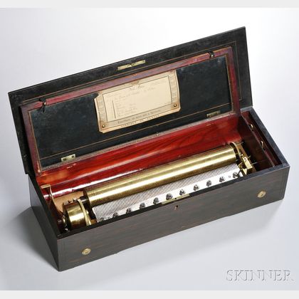 Bremond Eight-air Cylinder Musical Box