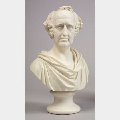 Parian Bust Depicting Wendell Phillips