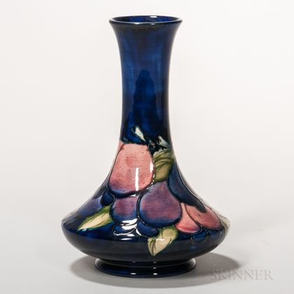 Moorcroft Pottery Wisteria Design Vase