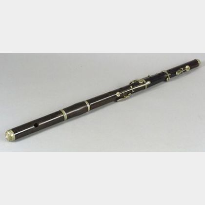 Grenadilla and Nickel Conical Flute