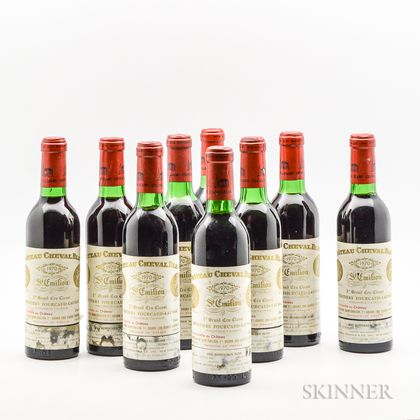 Chateau Cheval Blanc 1970, 9 demi bottles 