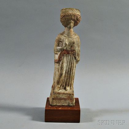 Greek Terra-cotta Figure of a Woman
