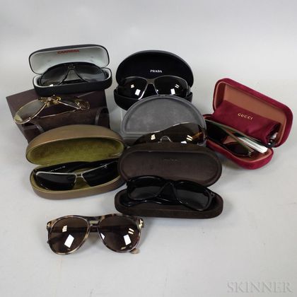 Eight Pairs of Designer Sunglasses