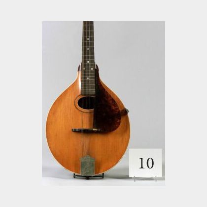 American Mandolin, The Gibson Mandolin-Guitar Company, Kalamazoo, 1906, Model A