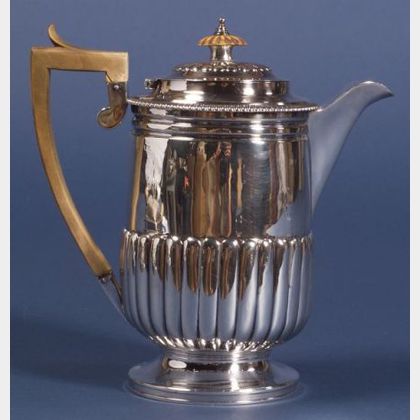George IV Silver Hot Water Pot