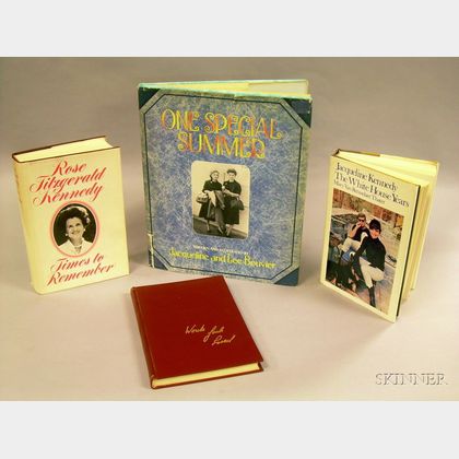 Four Kennedy and Bouvier Family Related Books
