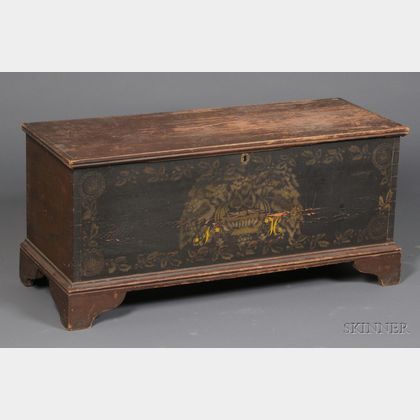 Painted Six-board Chest