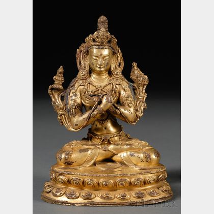 Gilt-bronze Figure of Vajradhara