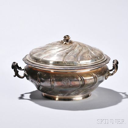French .950 Covered Vegetable Dish