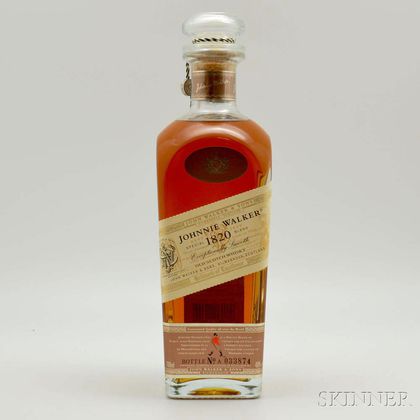 Johnnie Walker 1820, 1 70cl bottle 