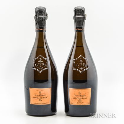 Veuve Clicquot La Grande Dame 2004, 2 bottles 