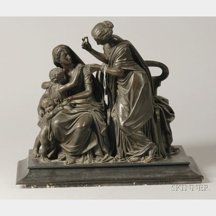 Bronze Classical Revival Figural Group
