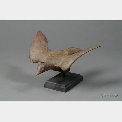 Cast Iron Dove Figure
