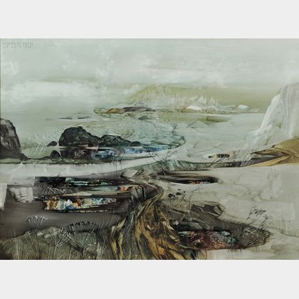 Sold At Auction Laurence Philip Sisson (American, B. 1928) Winter's ...