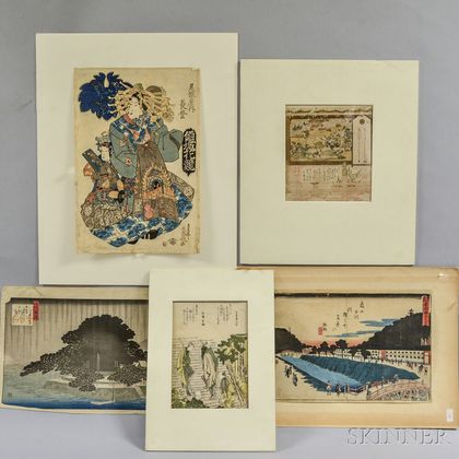 Eight Woodblock Prints
