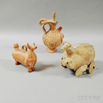 Three Mideast Pottery Antiquities