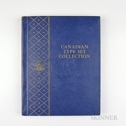 Partial Whitman Canadian Type Set Album