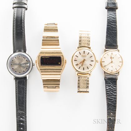 Four Vintage Wristwatches