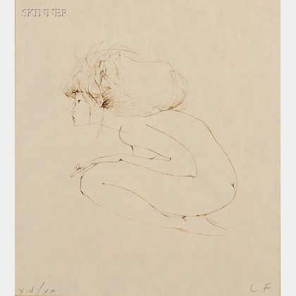 Leonor Fini (French, 1908-1996) Lot of Eleven Figure Studies/A Portfolio.
