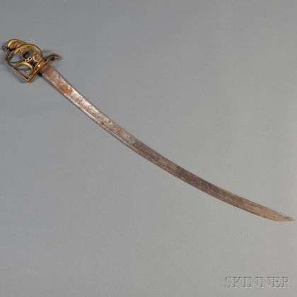 Continental Gilded-hilt Sword