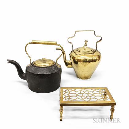 Two Kettles and a Trivet