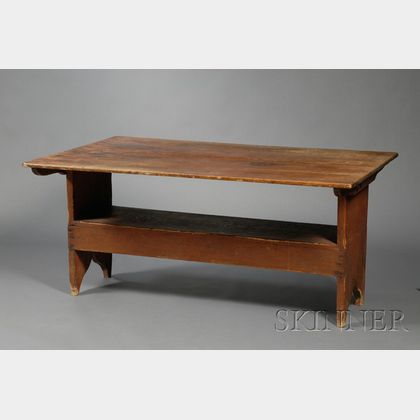 Pine Hutch Table