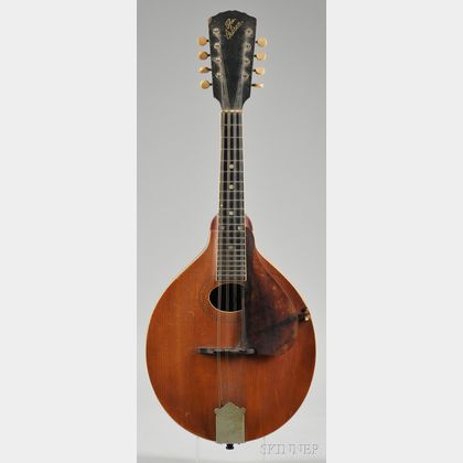 American Mandolin, Gibson Mandolin-Guitar Company, Kalamazoo, c. 1915, Style A1