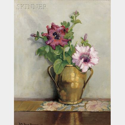 Ruth Payne Burgess (American, 1865-1934) Floral Still Life