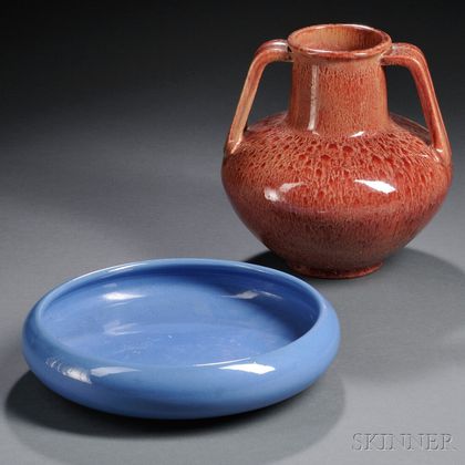 Two Art Pottery Vessels 