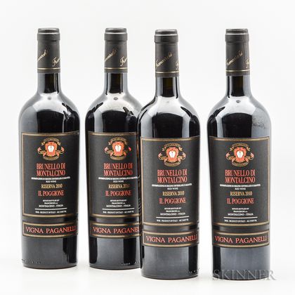 Il Poggione Brunello di Montalcino Riserva Vigna Paganelli 2010, 4 bottles 
